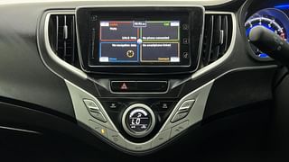 Used 2017 Maruti Suzuki Baleno [2015-2019] Alpha AT Petrol Petrol Automatic interior MUSIC SYSTEM & AC CONTROL VIEW