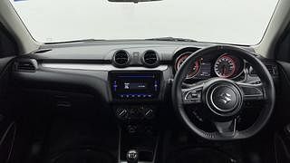 Used 2021 Maruti Suzuki Swift VXI Petrol Manual interior DASHBOARD VIEW