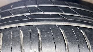 Used 2018 Skoda Rapid new [2016-2020] Ambition Petrol Petrol Manual tyres LEFT FRONT TYRE TREAD VIEW