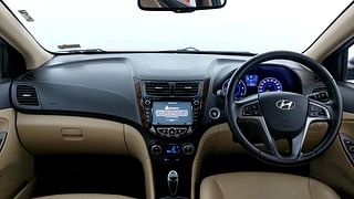 Used 2017 Hyundai Fluidic Verna 4S [2015-2017] 1.6 CRDi SX (O) AT Diesel Automatic interior DASHBOARD VIEW