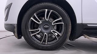 Used 2019 Mahindra Marazzo M8 Diesel Manual tyres LEFT FRONT TYRE RIM VIEW