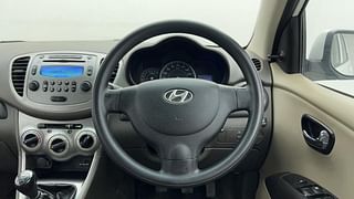 Used 2015 hyundai i10 Sportz 1.1 Petrol + CNG (Outside Fitted) Petrol+cng Manual interior STEERING VIEW