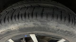 Used 2018 Mahindra KUV100 NXT K8 6 STR Dual Tone Petrol Manual tyres LEFT FRONT TYRE TREAD VIEW