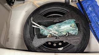 Used 2014 Maruti Suzuki Celerio VXI AMT Petrol Automatic tyres SPARE TYRE VIEW