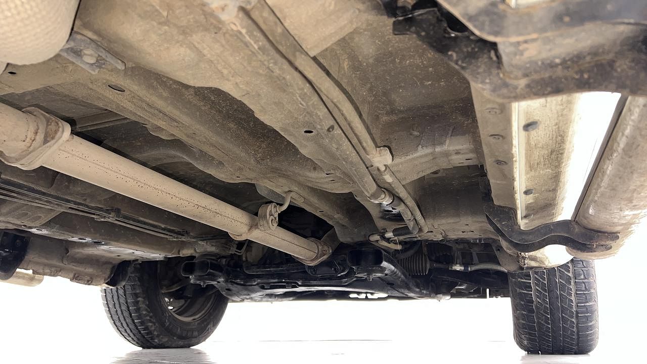 Used 2015 Mahindra XUV500 [2015-2018] W4 Diesel Manual extra REAR RIGHT UNDERBODY VIEW