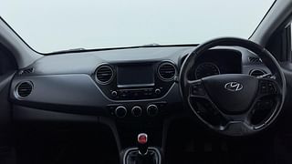 Used 2018 Hyundai Grand i10 [2017-2020] Sportz 1.2 Kappa VTVT Dual Tone Petrol Manual interior DASHBOARD VIEW