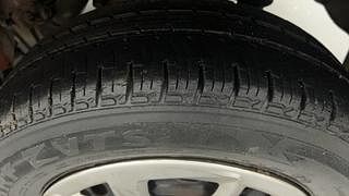 Used 2016 Mahindra KUV100 [2015-2017] K6 D 6 STR Diesel Manual tyres LEFT REAR TYRE TREAD VIEW