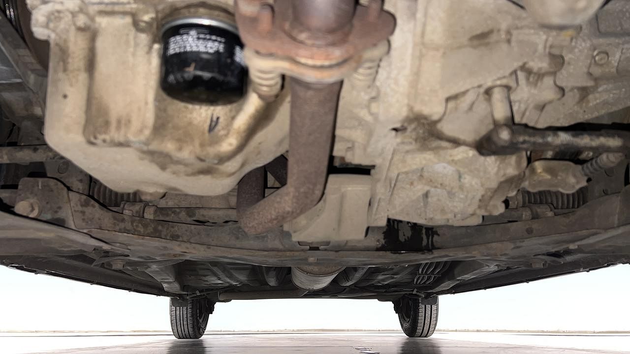 Used 2021 Maruti Suzuki Wagon R 1.0 [2019-2022] LXI CNG Petrol+cng Manual extra FRONT LEFT UNDERBODY VIEW