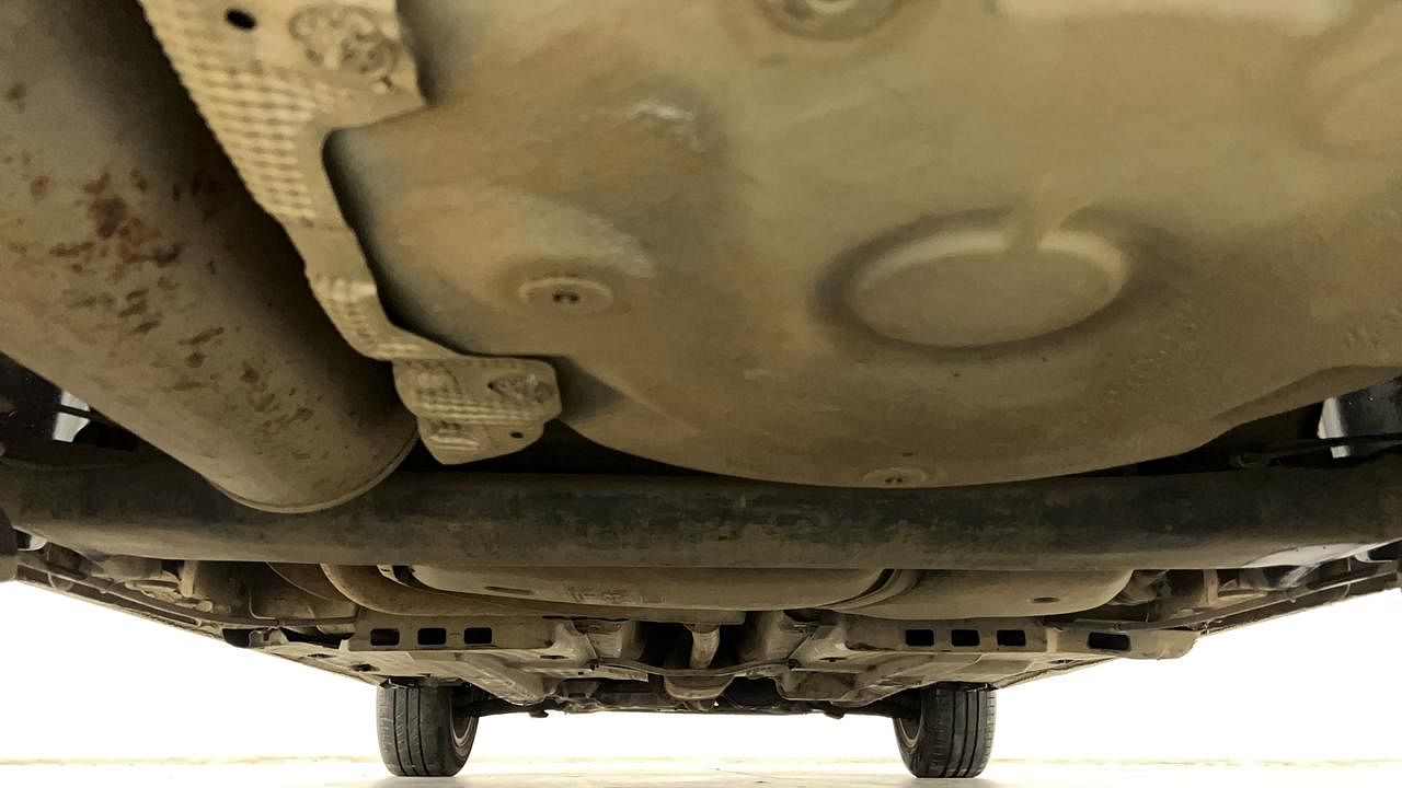 Used 2011 Volkswagen Polo [2010-2014] Highline 1.6L (P) Petrol Manual extra REAR UNDERBODY VIEW (TAKEN FROM REAR)