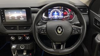 Used 2022 Renault Kiger RXZ Turbo CVT Dual Tone Petrol Automatic interior STEERING VIEW