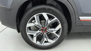 Used 2022 Kia Seltos X Line DCT Petrol Automatic tyres RIGHT REAR TYRE RIM VIEW