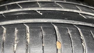 Used 2022 Renault Triber RXZ Petrol Manual tyres RIGHT FRONT TYRE TREAD VIEW