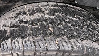 Used 2023 Mahindra Thar LX Hard Top Petrol AT RWD Petrol Automatic tyres RIGHT REAR TYRE TREAD VIEW