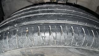 Used 2016 honda Jazz V Petrol Manual tyres LEFT FRONT TYRE TREAD VIEW