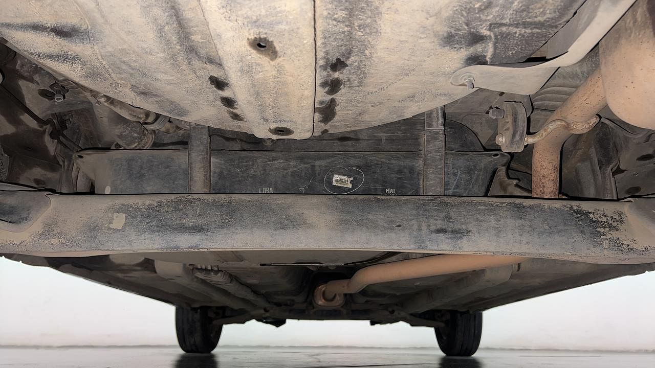 Used 2016 Hyundai Grand i10 [2013-2017] Sportz 1.2 Kappa VTVT Petrol Manual extra REAR UNDERBODY VIEW (TAKEN FROM REAR)