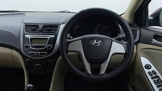 Used 2014 Hyundai Verna [2011-2015] Fluidic 1.4 VTVT Petrol Manual interior STEERING VIEW