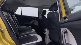 Used 2022 Volkswagen Taigun Topline 1.0 TSI AT Petrol Automatic interior RIGHT SIDE REAR DOOR CABIN VIEW