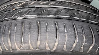 Used 2012 Maruti Suzuki Wagon R 1.0 [2010-2019] VXi Petrol Manual tyres LEFT REAR TYRE TREAD VIEW