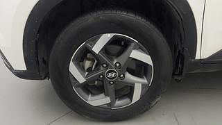 Used 2020 Hyundai Venue [2019-2022] SX 1.0  Turbo Petrol Manual tyres LEFT FRONT TYRE RIM VIEW