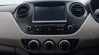Used 2017 Hyundai Grand i10 [2017-2020] Sportz AT 1.2 Kappa VTVT Petrol Automatic interior MUSIC SYSTEM & AC CONTROL VIEW