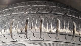 Used 2015 Hyundai Eon [2011-2018] Era + Petrol Manual tyres LEFT FRONT TYRE TREAD VIEW