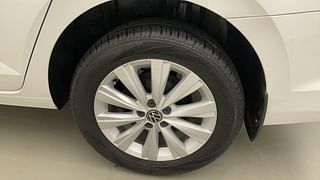 Used 2022 Volkswagen Virtus Highline 1.0 TSI AT Petrol Automatic tyres LEFT REAR TYRE RIM VIEW