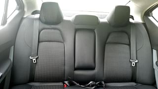Used 2018 tata Tigor Revotron XZ Petrol Manual interior REAR SEAT CONDITION VIEW