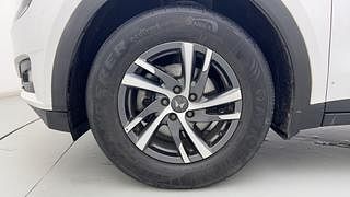Used 2022 Mahindra XUV700 AX 5 Petrol MT 7 STR Petrol Manual tyres LEFT FRONT TYRE RIM VIEW