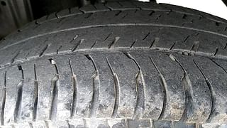 Used 2014 Maruti Suzuki Alto K10 [2010-2014] LXi Petrol Manual tyres LEFT REAR TYRE TREAD VIEW