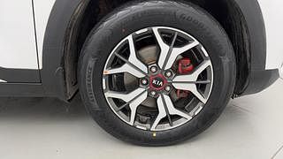 Used 2019 Kia Seltos GTX Plus DCT Petrol Automatic tyres RIGHT FRONT TYRE RIM VIEW