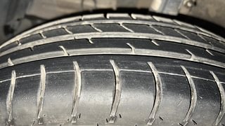 Used 2015 Maruti Suzuki Swift Dzire VXI Petrol Manual tyres LEFT FRONT TYRE TREAD VIEW