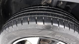 Used 2022 Tata Punch Accomplished Dazzle Pack MT Petrol Manual tyres LEFT FRONT TYRE TREAD VIEW