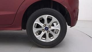 Used 2017 Ford Figo [2015-2019] Titanium1.5 TDCi Diesel Manual tyres LEFT REAR TYRE RIM VIEW