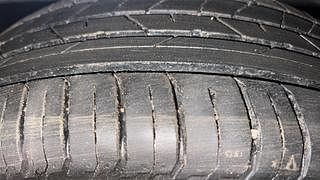 Used 2023 Hyundai New i20 Asta 1.2 MT Petrol Manual tyres LEFT FRONT TYRE TREAD VIEW