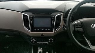 Used 2018 Hyundai Creta [2015-2018] 1.6 SX Plus Auto Petrol Petrol Automatic interior MUSIC SYSTEM & AC CONTROL VIEW