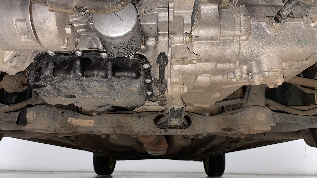 Used 2022 Skoda Slavia Ambition 1.0L TSI MT Petrol Manual extra FRONT LEFT UNDERBODY VIEW