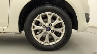 Used 2012 Ford Figo [2010-2015] Duratec Petrol EXI 1.2 Petrol Manual tyres RIGHT FRONT TYRE RIM VIEW