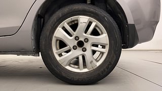 Used 2014 Maruti Suzuki Swift Dzire ZXI Petrol Manual tyres LEFT REAR TYRE RIM VIEW