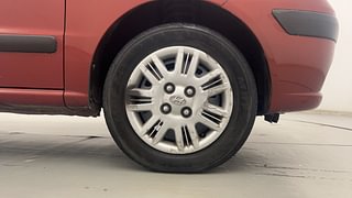 Used 2014 Hyundai Santro Xing [2007-2014] GLS Petrol Manual tyres RIGHT FRONT TYRE RIM VIEW