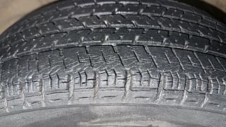 Used 2011 Maruti Suzuki Alto K10 [2010-2014] VXi Petrol Manual tyres LEFT FRONT TYRE TREAD VIEW