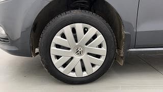 Used 2018 Volkswagen Polo [2018-2022] Comfortline 1.0L (P) Petrol Manual tyres LEFT FRONT TYRE RIM VIEW
