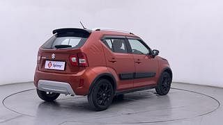 Used 2022 Maruti Suzuki Ignis Alpha AMT Petrol Dual Tone Petrol Automatic exterior RIGHT REAR CORNER VIEW