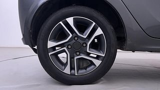 Used 2021 Tata Tiago XZA+ AMT Petrol Automatic tyres RIGHT REAR TYRE RIM VIEW