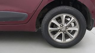 Used 2014 Hyundai Grand i10 [2013-2017] Asta 1.2 Kappa VTVT (O) Petrol Manual tyres LEFT REAR TYRE RIM VIEW