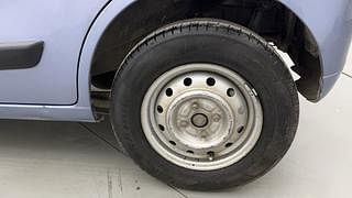 Used 2012 Maruti Suzuki Wagon R 1.0 [2010-2013] LXi CNG Petrol+cng Manual tyres LEFT REAR TYRE RIM VIEW