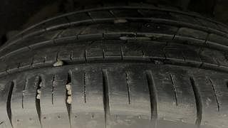 Used 2021 Toyota Glanza [2019-2022] G CVT Petrol Automatic tyres LEFT REAR TYRE TREAD VIEW