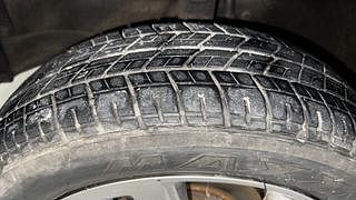 Used 2017 Maruti Suzuki Wagon R 1.0 [2015-2019] VXI+ AMT Petrol Automatic tyres LEFT FRONT TYRE TREAD VIEW