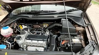 Used 2017 Volkswagen Ameo [2016-2020] Comfortline 1.2L (P) Petrol Manual engine ENGINE LEFT SIDE HINGE & APRON VIEW