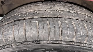 Used 2011 Maruti Suzuki Wagon R 1.0 [2010-2019] VXi Petrol Manual tyres LEFT FRONT TYRE TREAD VIEW