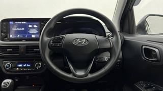 Used 2022 Hyundai Grand i10 Nios Sportz 1.2 Kappa VTVT Dual Tone Petrol Manual interior STEERING VIEW
